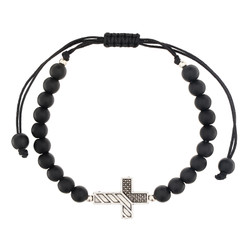 Men's Patriotic Two Decade Rosary Bracelet - 10/pk