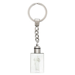 St. Jude Engraved LED Light Up Key Chain - 8/pk