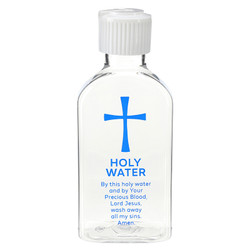 6 oz Holy Water Bottle - 18/pk