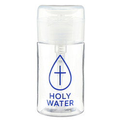 Push Down Pump Holy Water Bottle - 12/pk