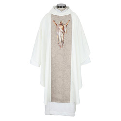 Printed Risen Christ Chasuble