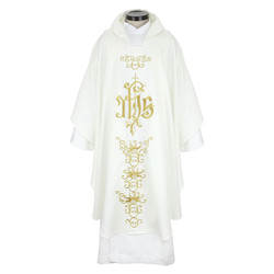 Ornate IHS Chasuble