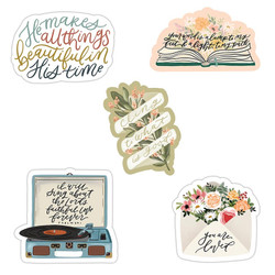 Vinyl Stickers - Loveall - Pack of 5