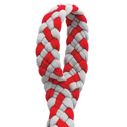 Pom Key Keeper - Red/Perla