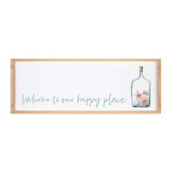 Framed Art - Welcome To Our Happy Place