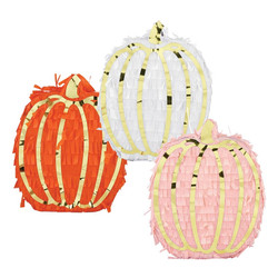 Pumpkin Pinatas - Set of 3
