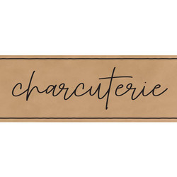 Paper Table Runner - Charcuterie