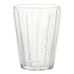 Face to Face Everyday Glass - White Stripe