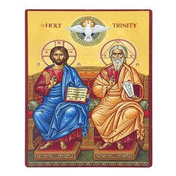 Holy Trinity Wall Plaque