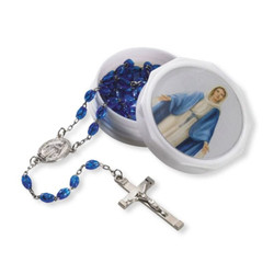 Our Lady of Grace Rosary with Two-Piece Case - 6/pk