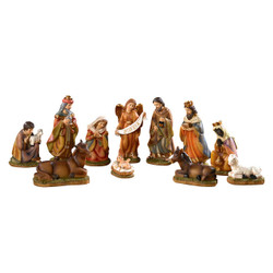 11-Piece 4-1/2" Nativity Set