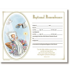 Baptism Certificate