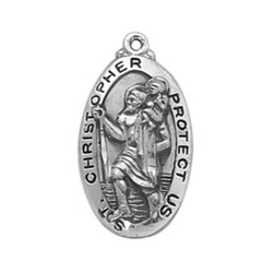 Creed&reg; Heritage Collection St. Christopher Medal (SO8647)