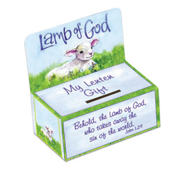 Lamb of God Lenten Offering Box - 100/pk