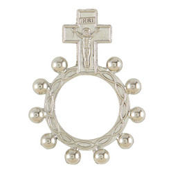 Crucifix Rosary Ring - 50/pk