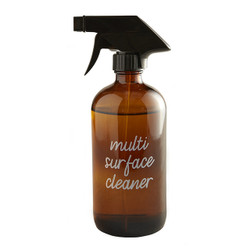 Spray Bottle - Multi Suface Cleaner - Amber - 2/cs
