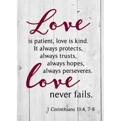 Love is Patient, Love is Kind Journal - 12/pk