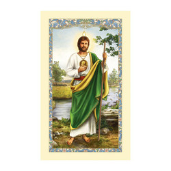 St. Jude Laminated Holy Card - 25/pk (800-5700)