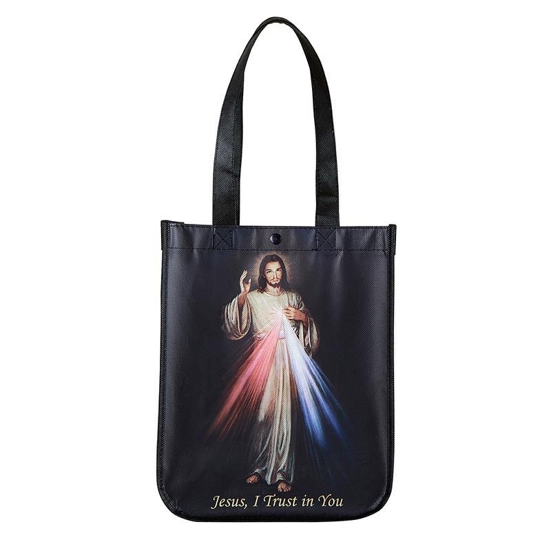 Divine Mercy Small Eco-Friendly Tote Bag - 12/pk - [Consumer]Autom