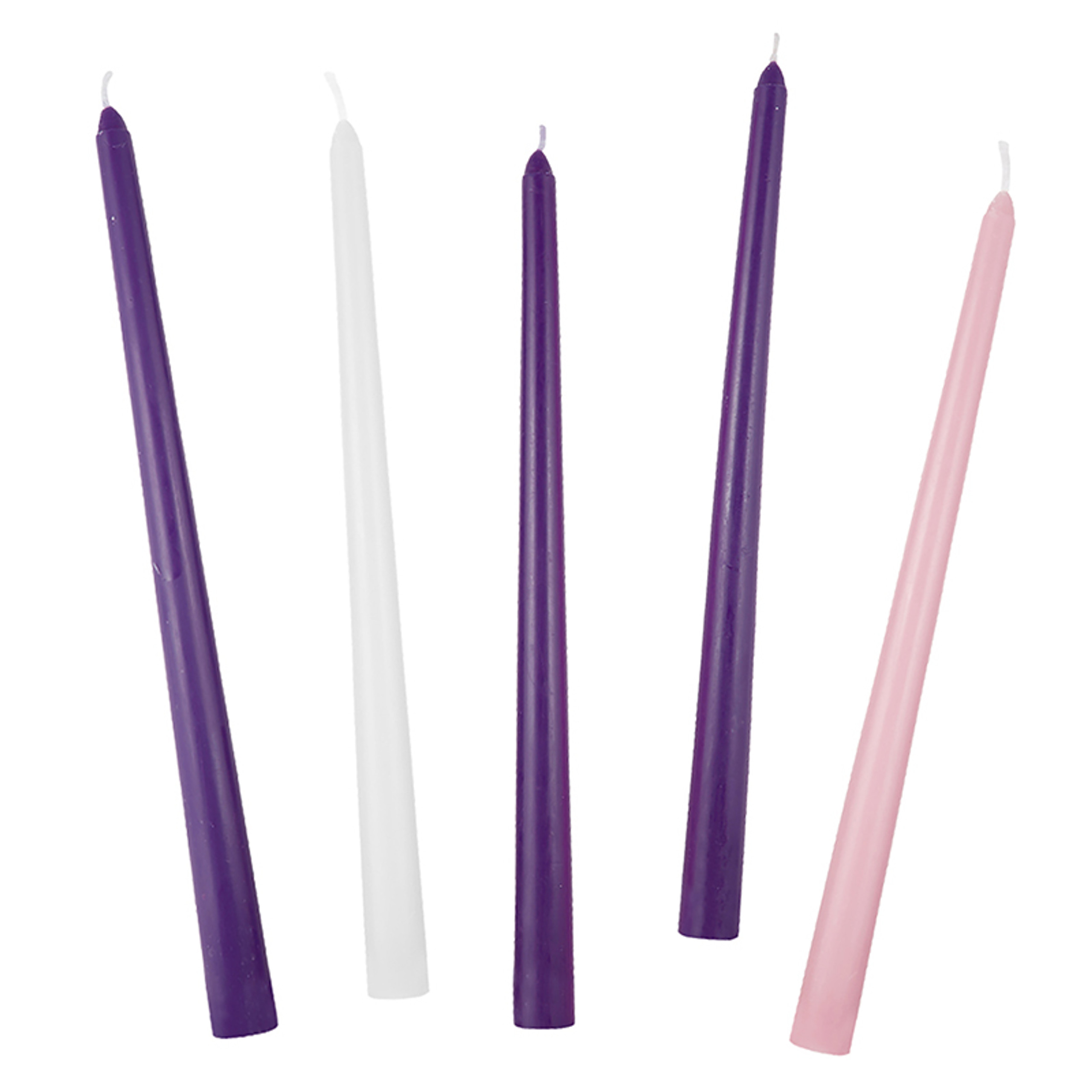 Deluxe Advent Taper Candle Set 6/pk [Consumer]Autom