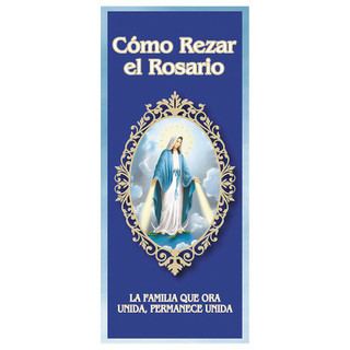 Spanish Pamphlet Como Rezar el Rosario - 100/pk