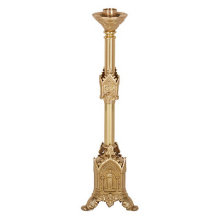 Sudbury Brass Trinity Series Tall Altar Candlestick