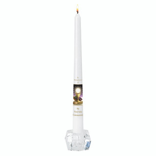 Bread of Life First Communion Taper Candle - 24/pk