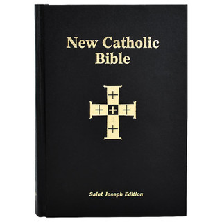 St. Joseph Large Type Black New Catholic Bible