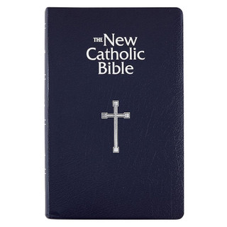 Blue New Catholic Bible Gift & Award Edition