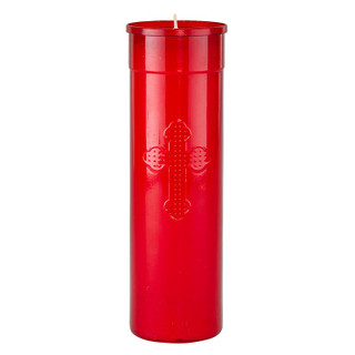 Offerlight Red 7 Day Candle - 24/pk