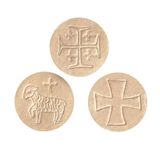 1-1/2" Wheat Hosts (3 Asst) - 500/cnt