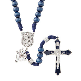 St. Michael Blue Paracord Rosary - [Consumer]Autom