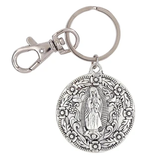 Our Lady of Guadalupe Key Chain Assortment (3 Asst) - 9/pk