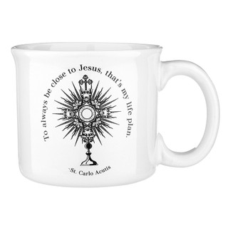 Be Close to Jesus St. Carlo Acutis Mug with Gift Wrap - 4/pk