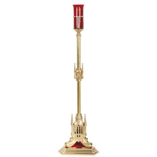 Sudbury Brass San Pietro Standing Sanctuary Holder