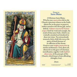 St. Therese the Little Flower Holy Card - 25/pk - [Consumer]Autom
