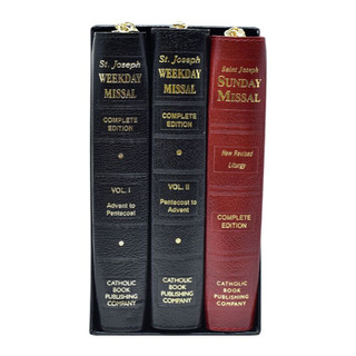 St. Joseph Weekday and Sunday Missal 3-Volume Set