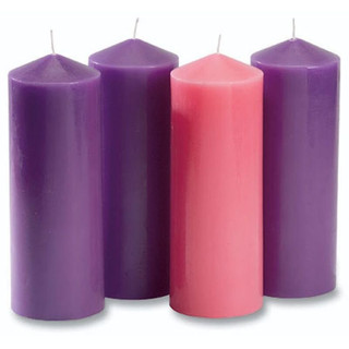Advent Pillar Candle Set