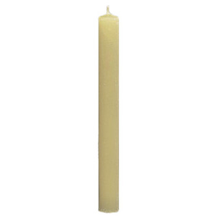 100% Beeswax Altar Candle - 7/8 x 8" - 36/pk