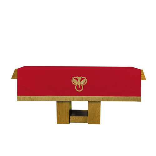 Red/White Reversible Altar Frontal (D1287)