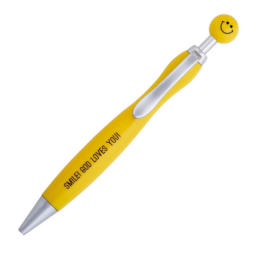 Smile God Loves You Pen - 24/pk