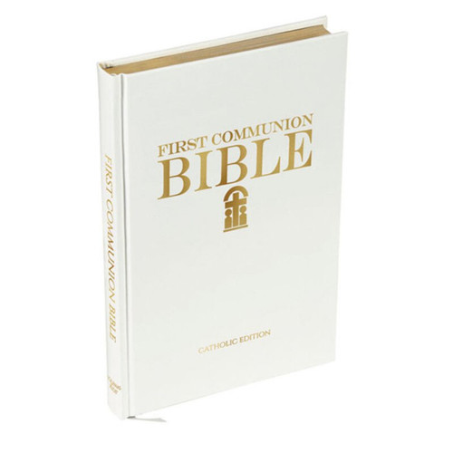 Aquinas Kids&reg; First Communion Bible Gift Edition - White
