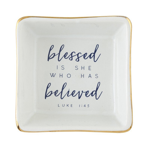 Blessed is She Jewelry Tray - 6/pk