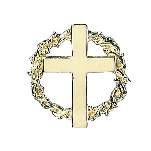 Walk with Me Crown of Thorns Lapel Pin with Card - 24/pk