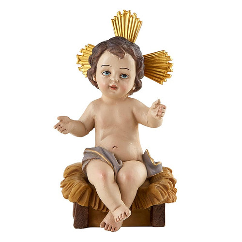 4-1/2" Infant Jesus in Manger