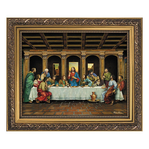 Last Supper Framed Print