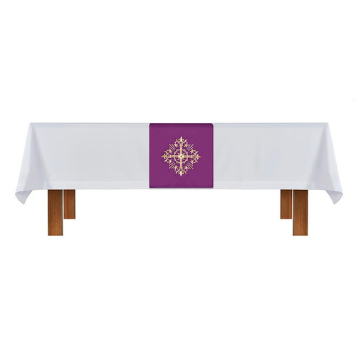 Altar Frontal and Holy Trinity Cross Overlay Cloth - Set of 2 (J0943WPR)