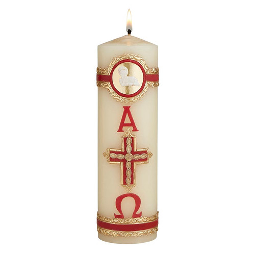 Christ Redeemer Family Prayer Candle