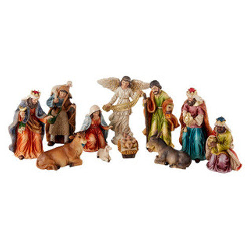 11-Piece 4-1/2" Regal Nativity Set