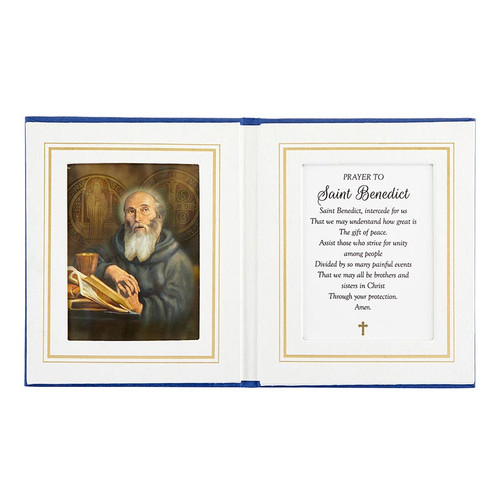 Special Blessing Prayer Folder - Saint Benedict